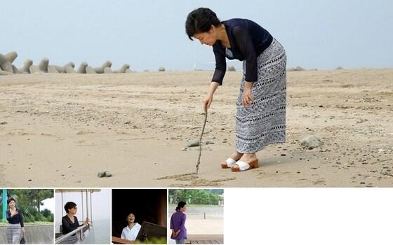 본문 이미지 - '청해대'가 있는 경남 거제시 저도에서 여름 휴가를 즐기고 있는 박근혜 대통령(페이스북) © News1 