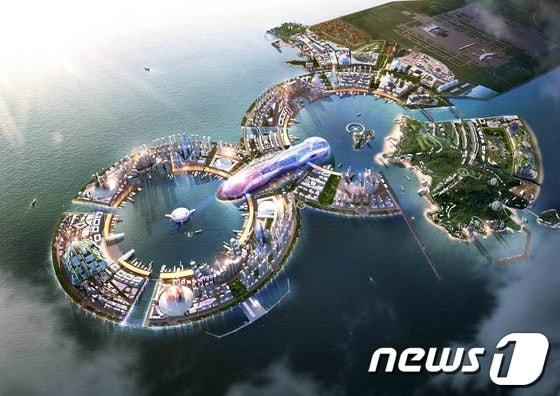 본문 이미지 - 에잇시티사업 조감도© News1  