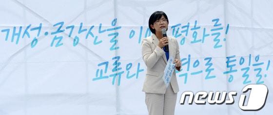 본문 이미지 - 통합진보당 이정희 대표. 2013.8.15/뉴스1 © News1 손형주 기자