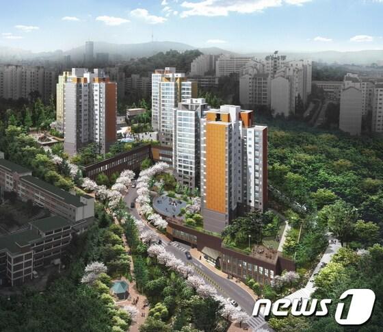 본문 이미지 - e편한세상보문 조감도© News1 