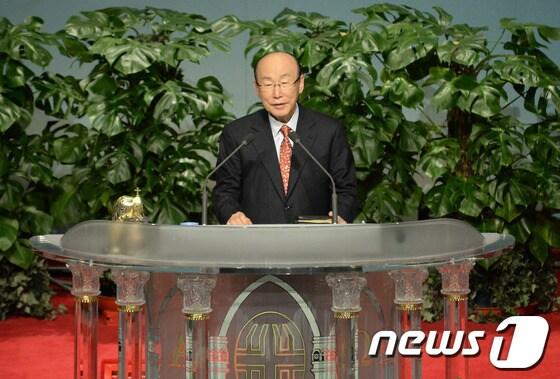 본문 이미지 - 조용기 여의도순복음교회 원로목사. /뉴스1 © News1 양동욱 기자