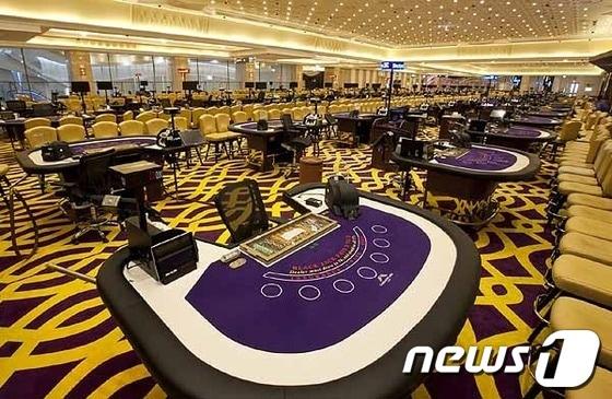 본문 이미지 - 강원랜드 카지노 환경개선후 내부 모습. &#40;사진제공=강원랜드&#41;.2013.7.29 © News1   하중천 