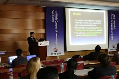 본문 이미지 - 심정현 병원장 주제발표 모습(사진=윌스기념병원)© News1 