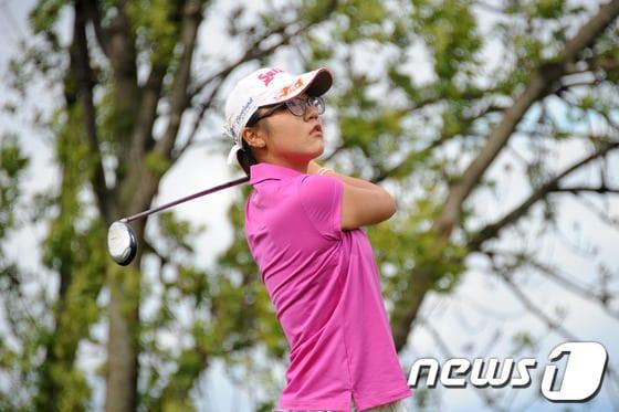 본문 이미지 - 뉴질랜드 교포 리디아 고(16·한국명 고보경).© AFP=News1