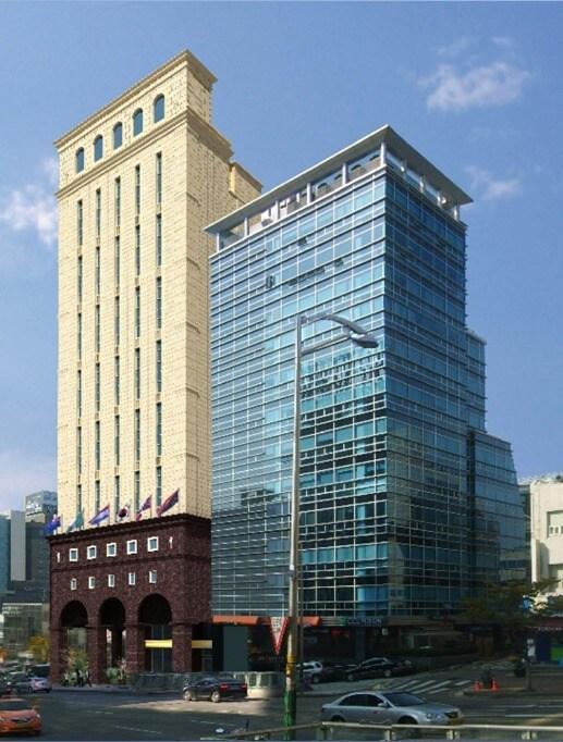 본문 이미지 - 서울 강남구 논현동에 신축될 관광호텔 조감도. © News1  