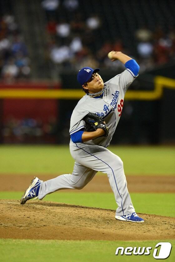 본문 이미지 -  류현진&#40;27·LA 다저스&#41;. © AFP=News1   