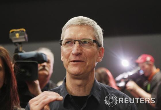 본문 이미지 - 팀 쿡 애플 최고경영자. © 로이터=뉴스1  