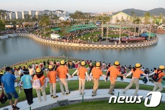 본문 이미지 - 2013순천만국제정원박람회 전경 © News1 