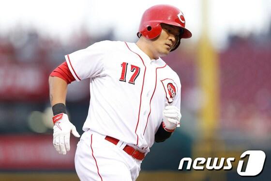 본문 이미지 - 메이저리그 신시내티 레즈의 추신수. © AFP=News1   