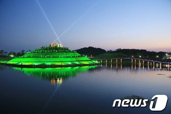 본문 이미지 - 순천정원박람회장 야경© News1서순규기자 