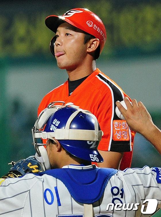 본문 이미지 - KIA 타이거즈가 11일 한화 이글스에서 웨이버 공시된 전현태를 영입했다. ⓒ News1