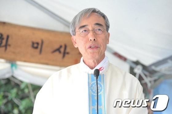 본문 이미지 - 천주교 주교회의 강우일 의장. © News1 이상민 기자