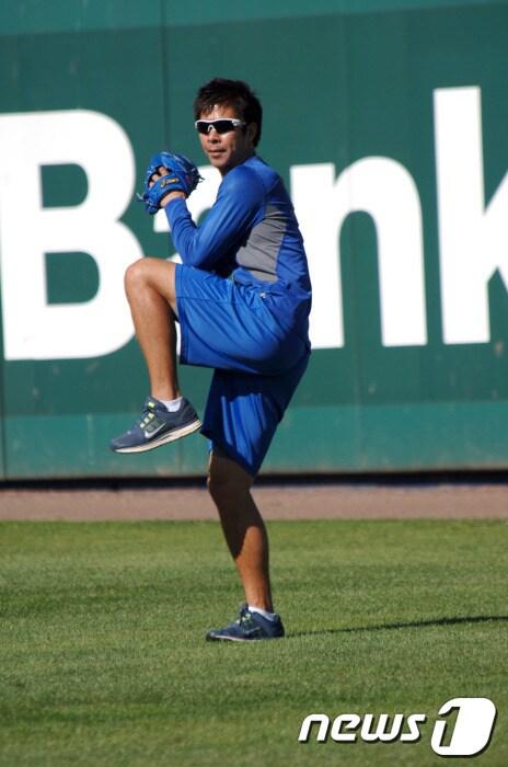 본문 이미지 - 시카고 컵스의 임창용 © News1  