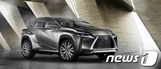 본문 이미지 - 렉서스, 컴팩트 크로스오버 컨셉트카 'LF-NX'(사진제공=한국토요타자동차) © News1