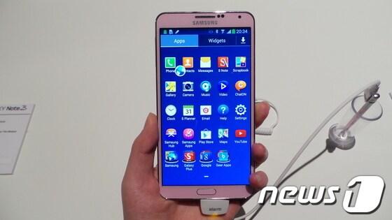 본문 이미지 - 갤럭시노트3. © News1 