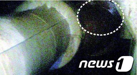 본문 이미지 - 도쿄전력이 공개한 방사능 오염수 유입 지점 ©News1 