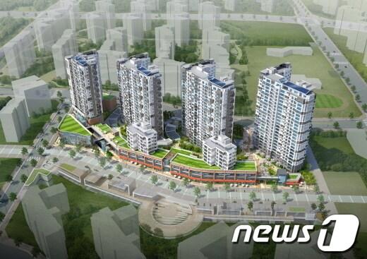 본문 이미지 - 위례 아이파크 조감도© News1 
