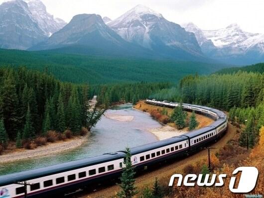 본문 이미지 - 유라시아 횡단 열차 모습© News1  