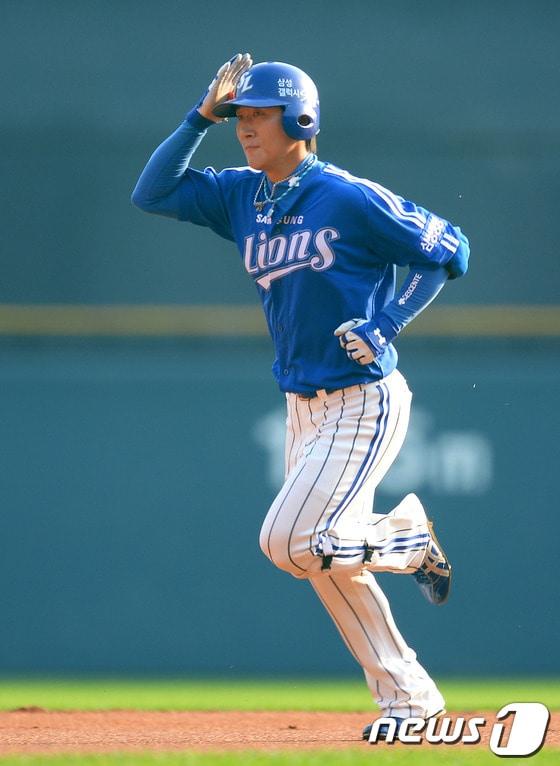 본문 이미지 - 삼성 라이온즈의 배영섭. © News1 이동원 기자  
