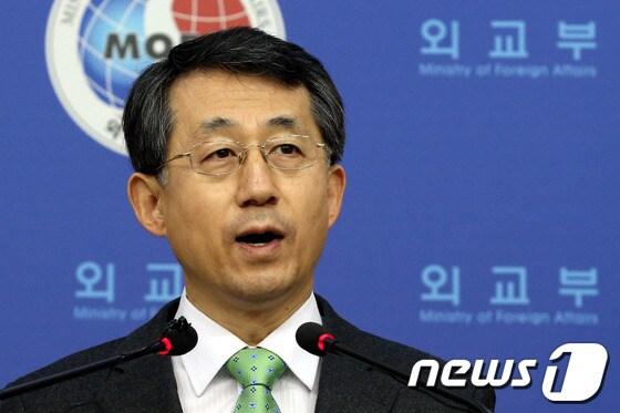 본문 이미지 - 조태영 외교부 대변인 2014.1.12/뉴스1 © News1   이광호 기자