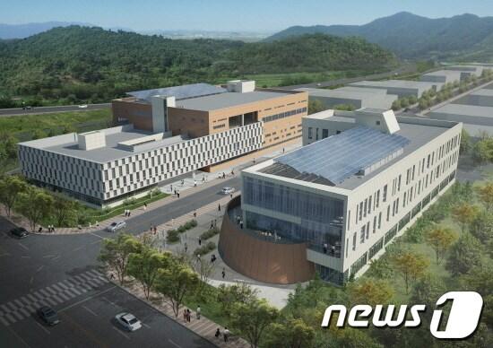 본문 이미지 - 진주 실크혁신센터 조감도© News1 