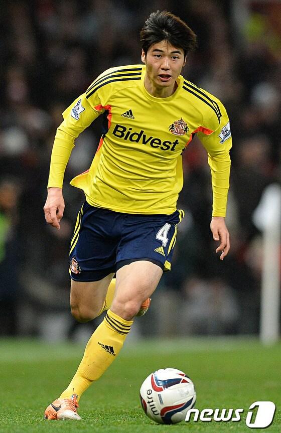 본문 이미지 - 선덜랜드에서 활약하는 기성용(25). © AFP=News1