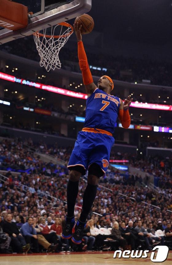본문 이미지 - 미국 프로농구&#40;NBA&#41; 뉴욕 닉스의 카멜로 앤서니. © AFP=News1  