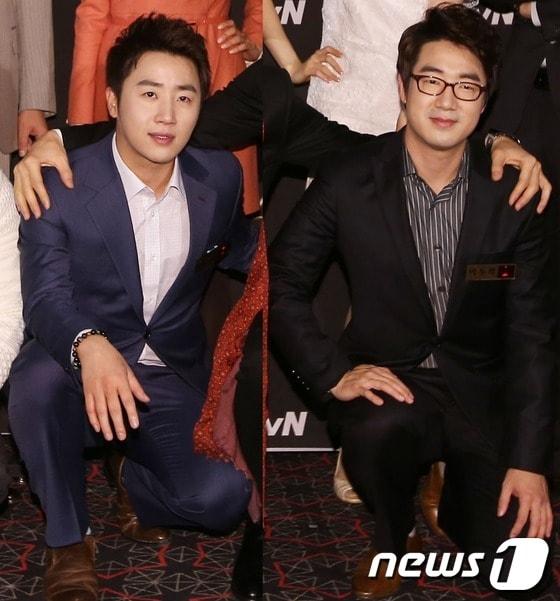 본문 이미지 - 전 프로게이머 홍진호&#40;왼쪽&#41;와 해커 이두희. © News1  