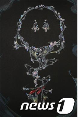 본문 이미지 - 제28회 전국공모모란현대미술대전에서 우수상을 수상한 우송대 배민정 학생의 작품. © News1 