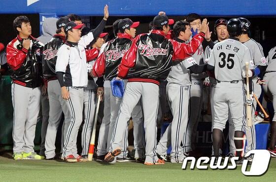 본문 이미지 - LG 트윈스. 2014.10.15/뉴스1 ⓒ News1 정훈진 기자