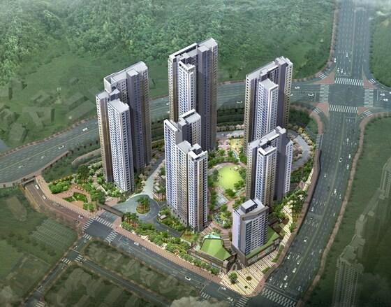 본문 이미지 - '광명역 푸르지오' 조감도 ⓒNews1