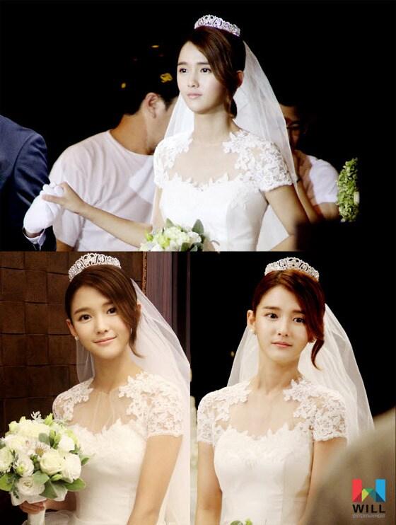 본문 이미지 - 남보라가 웨딩드레스 자태를 뽐냈다. 윌엔터테인먼트 ⓒ News1