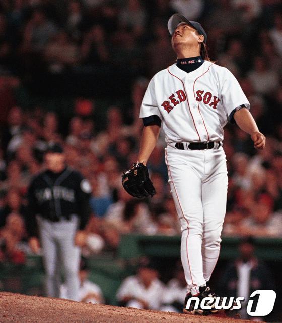 본문 이미지 - 보스턴 레드삭스 시절 이상훈.ⓒ AFP=News1