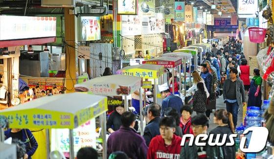 본문 이미지 - 전주 남부시장 야시장./뉴스1 DB ⓒ News1 김대웅 기자
