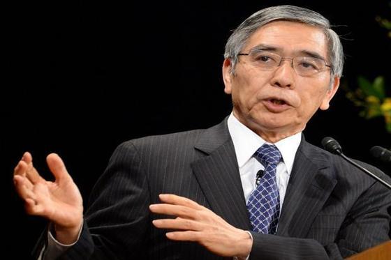 본문 이미지 - 구로다 하루히코 일본은행 총재 ⓒ AFP=News1
