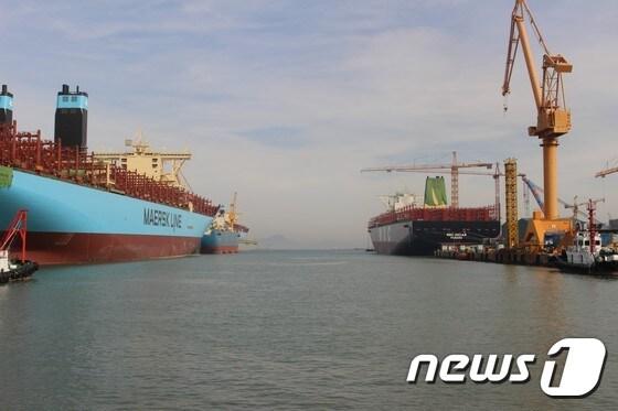 본문 이미지 - 대우조선해양 거제 옥포조선소.ⓒ News1