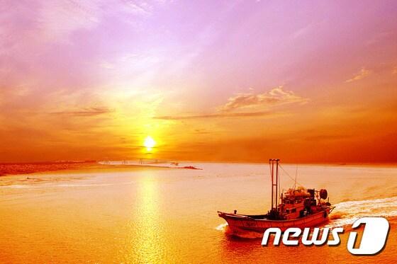 본문 이미지 - 시흥 월곶포구 낙조/시흥시 제공@ news1 