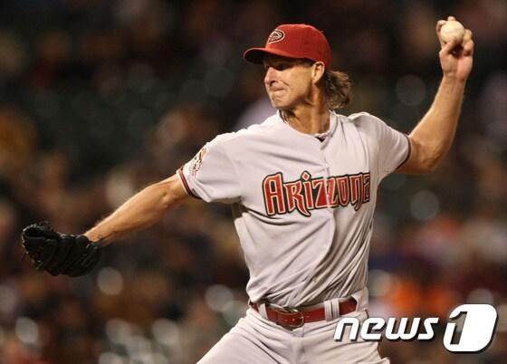 본문 이미지 - 랜디 존슨.ⓒ AFP=News1