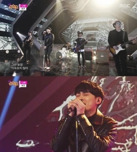 본문 이미지 - MBC '쇼! 음악중심' 에서 컴백 무대를 꾸민 버즈.ⓒ News1