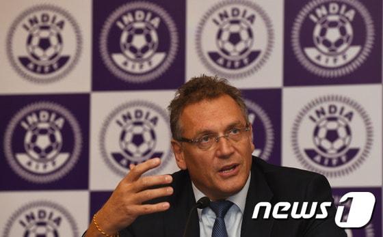 본문 이미지 - 제롬 발케 FIFA 사무총장. ⓒ AFP=News1