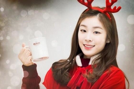 본문 이미지 - 김연아 커피 화보.(사진제공=맥심커피)ⓒ News1