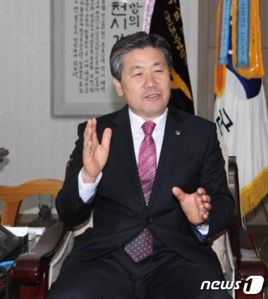 본문 이미지 - 유영훈 진천군수. ⓒ News1