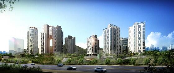 본문 이미지 - '구리 더샵 그린포레' 조감도 ⓒNews1