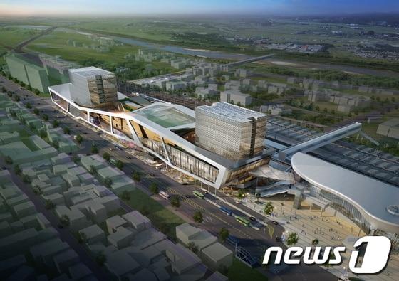 본문 이미지 - 광주송정복합환승센터 조감도./사진제공=광주시© News1 