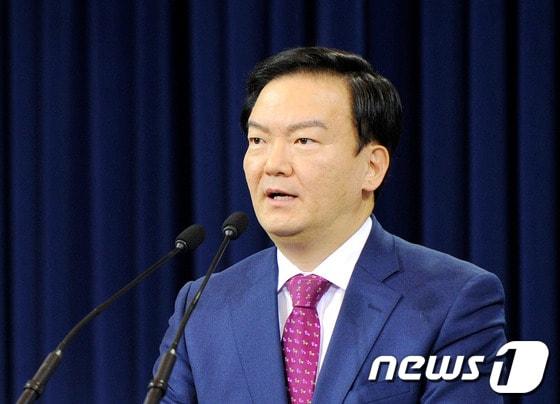 본문 이미지 - 민경욱 청와대 대변인 /뉴스1 © News1   박지혜 기자
