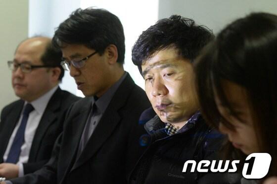 본문 이미지 - 유우성씨와 변호인단. © News1 민경석 기자