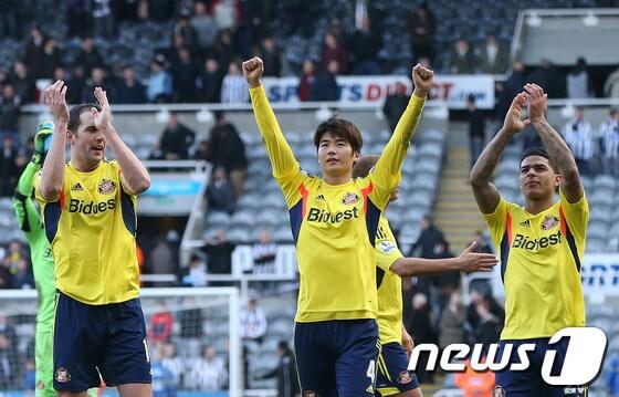 본문 이미지 - 선덜랜드의 기성용&#40;25&#41;. © AFP=News1