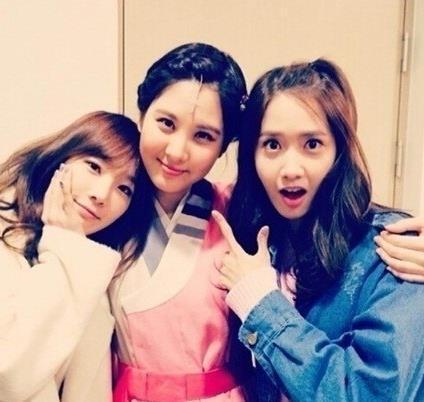 본문 이미지 - '태연 윤아 서현 응원' 태연 인스타그램.© News1  