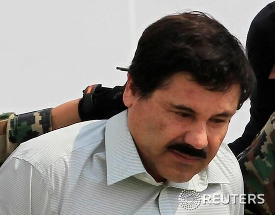 본문 이미지 - 체포된 세계최대 마약왕 호아킨 &#39;엘 차포&#39; 구즈만. © 로이터=뉴스1  