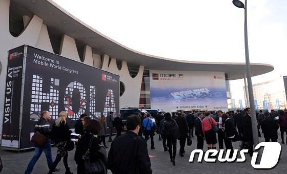 본문 이미지 - 2014년 모바일월드콩그레스(MWC) 전경. ⓒ News1